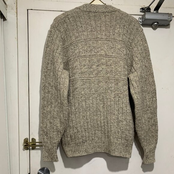 VINTAGE TUNDRA WARM KNITTED WOOL SWEATER CARDIGANS SIZE XL - Picture 4 of 10